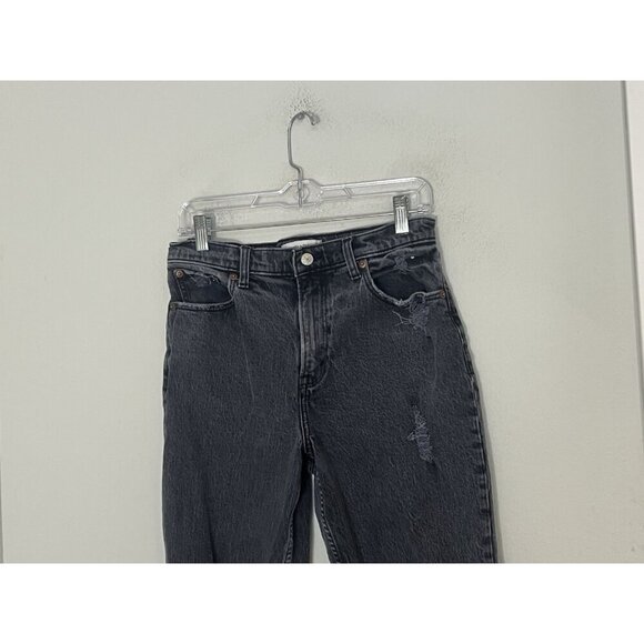Abercrombie And Fitch The 90s Straight Ultra High Rise Jeans Size 29/8xs - Picture 2 of 12